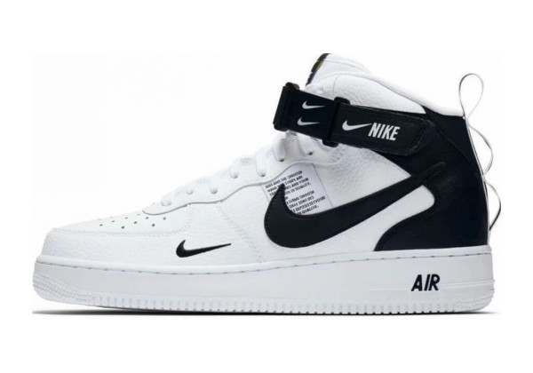 Nike Air Force 1 mid 07 белые 