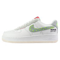 Nike Air Force 1 Low White Neon Stitch