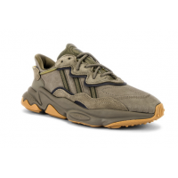 Adidas Ozweego Khaki с мехом
