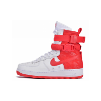 Nike Air Force 1 SF High красные с белым