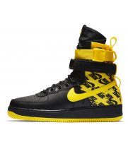 Nike SF Air Force 1 Black/Yellow