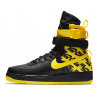 Nike SF Air Force 1 Black/Yellow