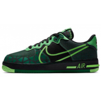 Nike Air Force 1 React Green Black
