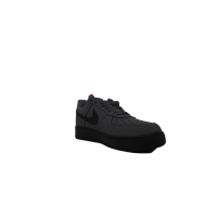 Кроссовки Nike Air Force темно-серые с черным