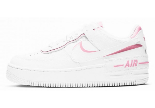Nike Air Force 1 Magic Flamingo белые