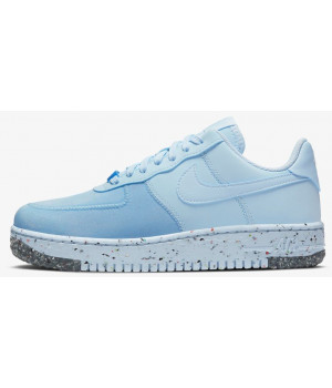 Nike Air Force 1 Low Crater голубые