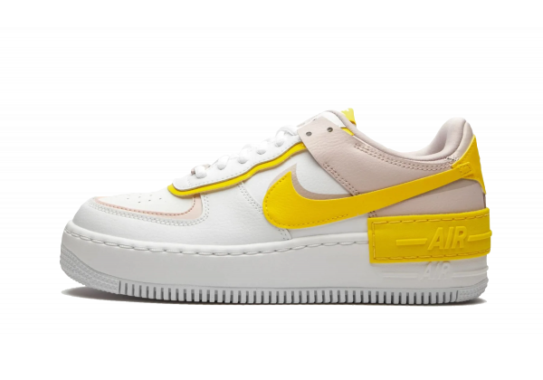 Nike Air Force 1 Low Shadow WMNS “White Barely Rose Speed Yellow”